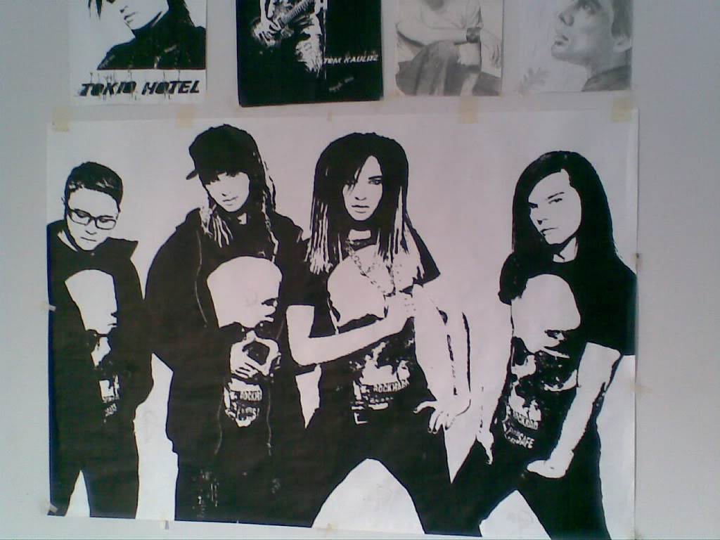 [Other] [12.09.10] THVN's member Truc Nguyen's artworks on Tokio Hotel America Draw-BillTom2