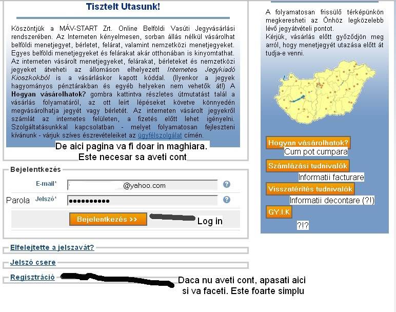 Tutorial de cumparat bilet international MAV de pe net 5-1