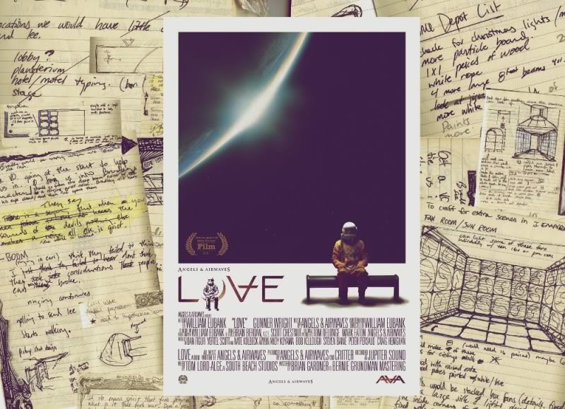 Angels & Airwaves - LOVE Film Postervintage2