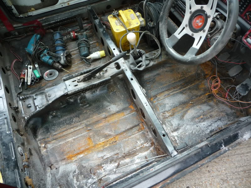 Mk1 uno turbo how it started Floor2