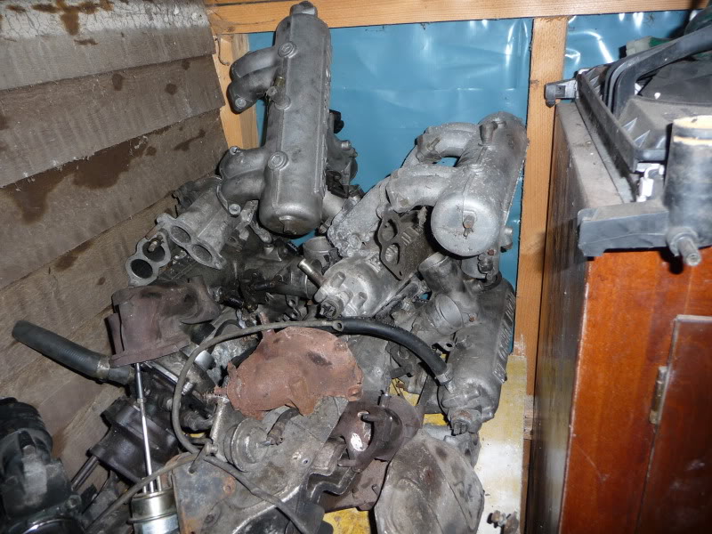 Mk1 uno turbo how it started Inletmani