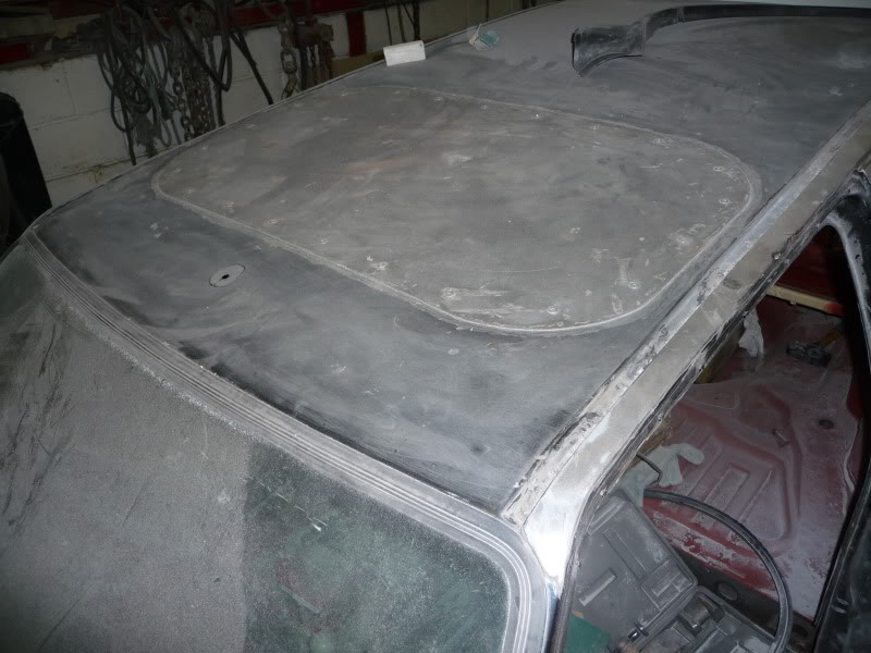 Mk1 uno turbo how it started Sunroof-1