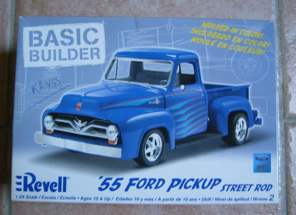 Ford 55 pick up "street rod", Revell , 1/24° , ref 85-0858... DSCF2838