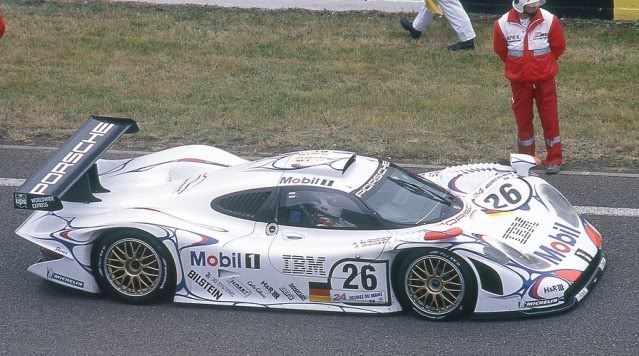 Porsche 911 GT1 Evo. Ixo-Altaya. Juanh Racing Team 021  01-10