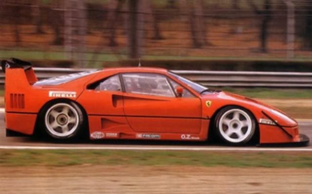 Ferrari F40 Le Mans. Detail Cars. Juanh Racing Team 076 01-24