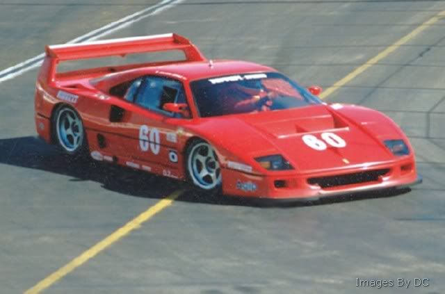 Ferrari F40 Le Mans. Detail Cars. Juanh Racing Team 076 DM8912