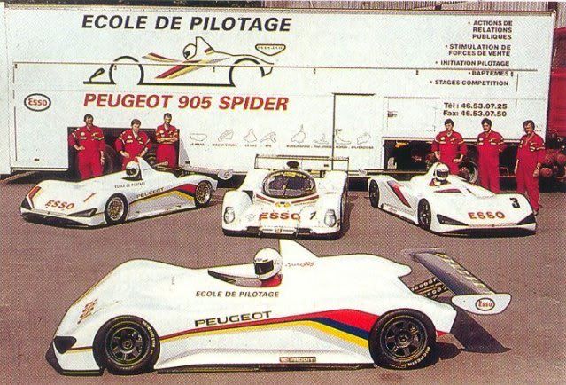 Peugeot 905 Spider. Spark. Juanh Racing Team 106 06-3