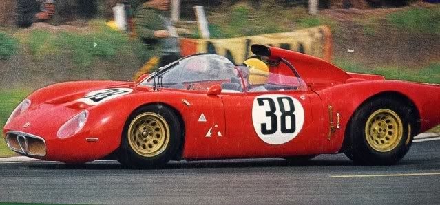 Alfa Romeo Tipo 33. Metro. Juanh Racing Team 134 67lmtest38zdeadamichalfa331xx