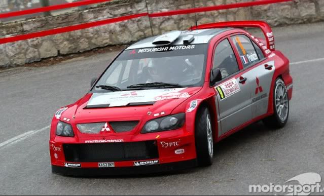 Mitsubishi Lancer WRC04. Ixo-Altaya. Juanh Racing Team 187 Dibujoh