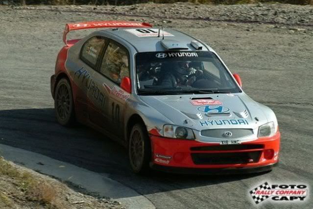 Hyundai Accent WRC3. Ixo-Altaya. Juanh Racing Team 186 Efoto00143