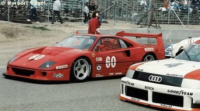 Ferrari F40 Le Mans. Detail Cars. Juanh Racing Team 076 B