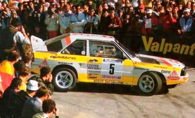 Audi Quattro Sport. Ixo-Altaya. Juanh Racing Team 042 Rohrl_84_corsica