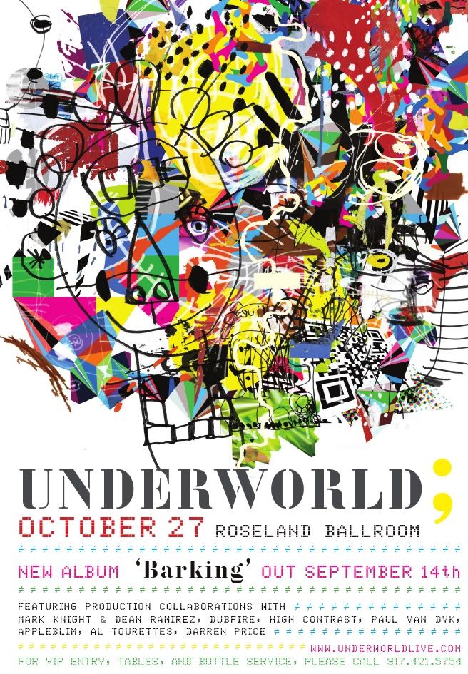 10/27 - UNDERWORLD @ Roseland Ballroom, NYC Underworld