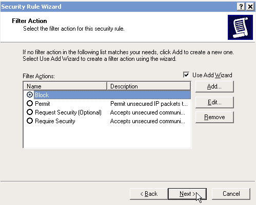 Có thể dùng IPSEC trên Windows 2000/XP/2003 để ngăn chặn Ping packets Image026