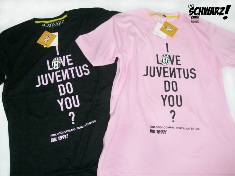 [SCHWARZ OUTFIT] juve tiamo tees, pink and black | readystock Juvetiamotees2