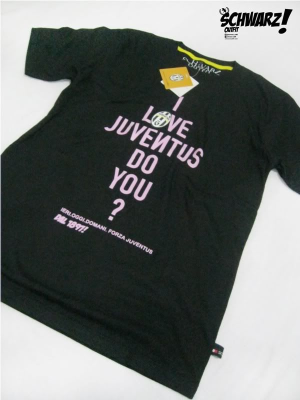 [SCHWARZ OUTFIT] juve tiamo tees, pink and black | readystock Juvetiamotees3