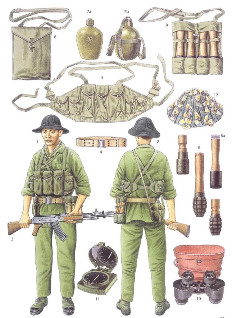 Tenues Vietcong  29y36he