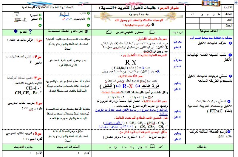 تحضير كيمياء اول وثاني وثالث ثانوي ف2 لعام 1431 11