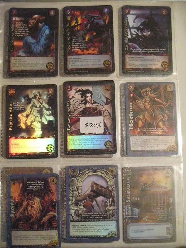 Remate de cartas desde espada sagrada hasta katana Imagen023