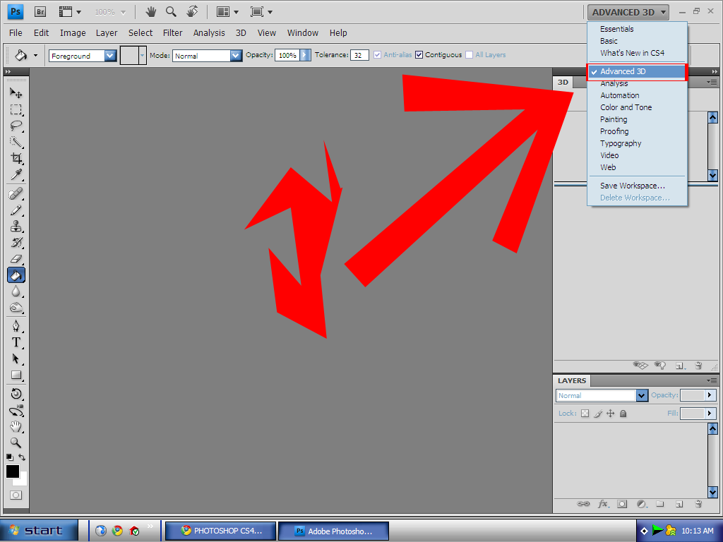 PHOTOSHOP CS4 IN 3D, help this Ss-2