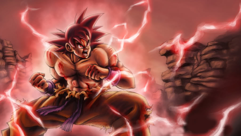 سج’ـل مرورك ف الق’ـسم بص’ـورة  [  أنمي  ] GOku_kaioken_BY_Sparda