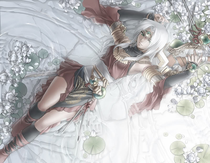 Katharos  Sakari  reine des elfes AnimeElf