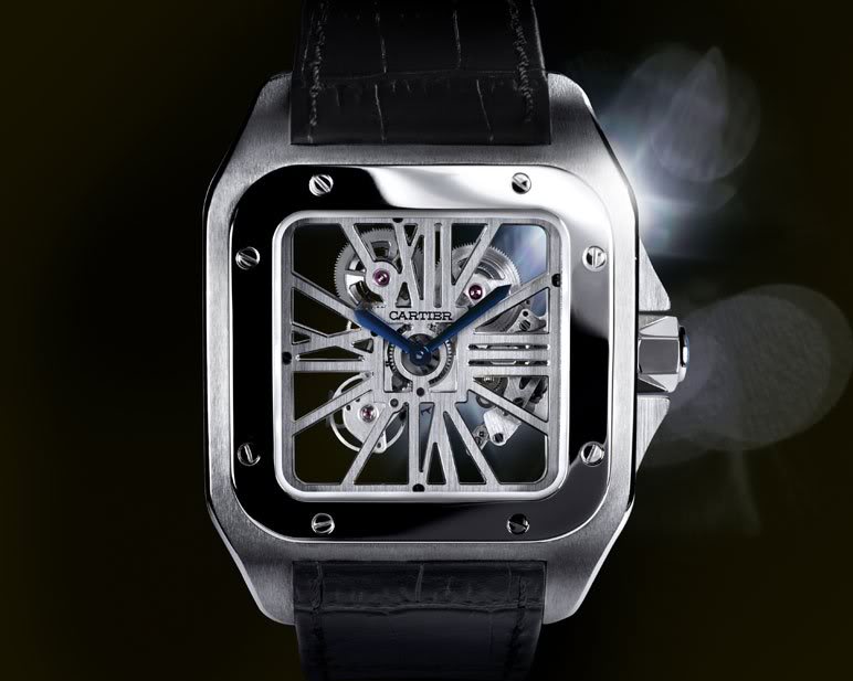 NEWS: CARTIER  Santos Skeleton et Rotonde Chronographe... Skeleton