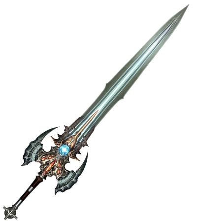 Armas para el hijo del vudú. Eternal_core_sword