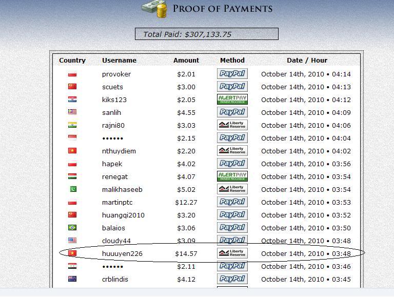 Proof chộp được Proofofpayment