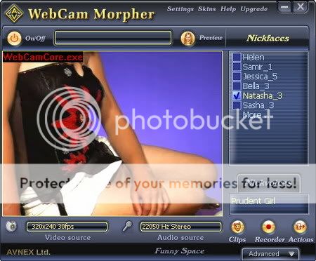 AV WebCam Morpher 2.0.44 Avwebcammorpher