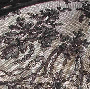 pequeña mantilla de encaje - Buy Antique lace on todocoleccion