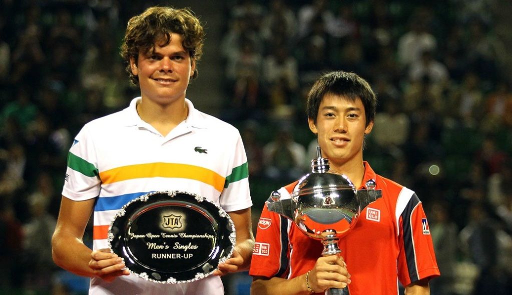 Torneos ganados. Nishikori-raonic