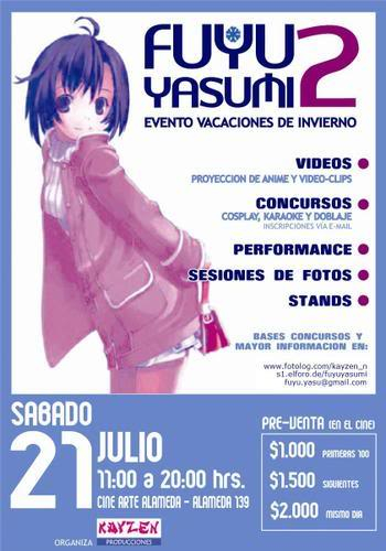 "FUYU YASUMI 2" Flyer