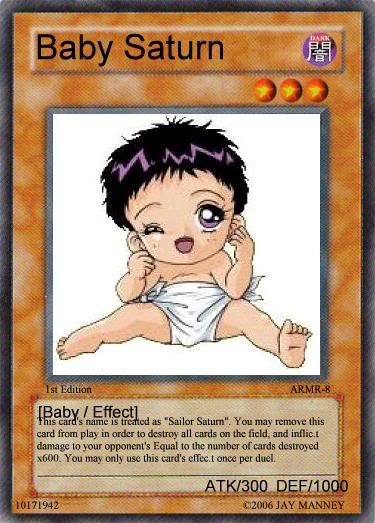 fake Yu-Gi-Oh! cards BabySaturn