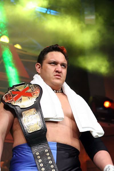 Samoa joe veut son premier combat a la EWA. SamoaJoe