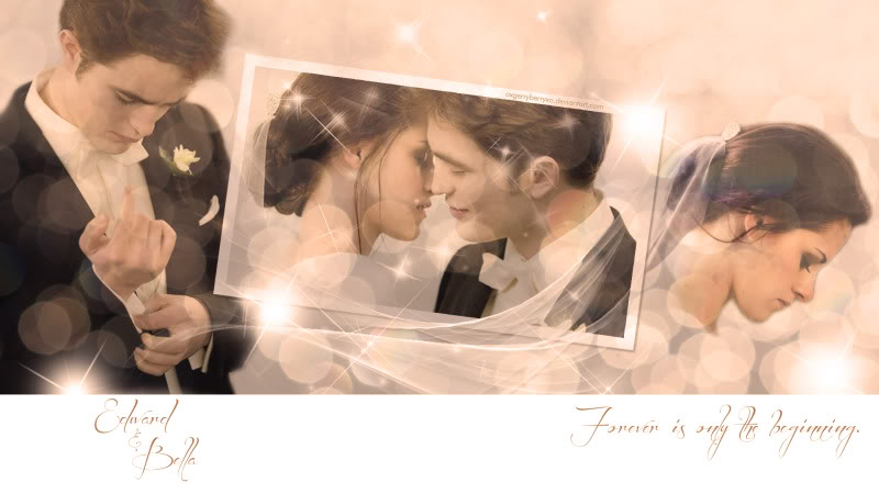 Fanart   ! Piaedward_and_bella___wedding_kiss_v2