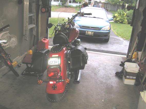 * Mistress K's adventure in modifying a Suzuki Intruder C50 / C800 * 115-1