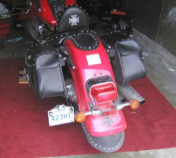 Side Mount License Plate on C800.........................By Mistress K 179