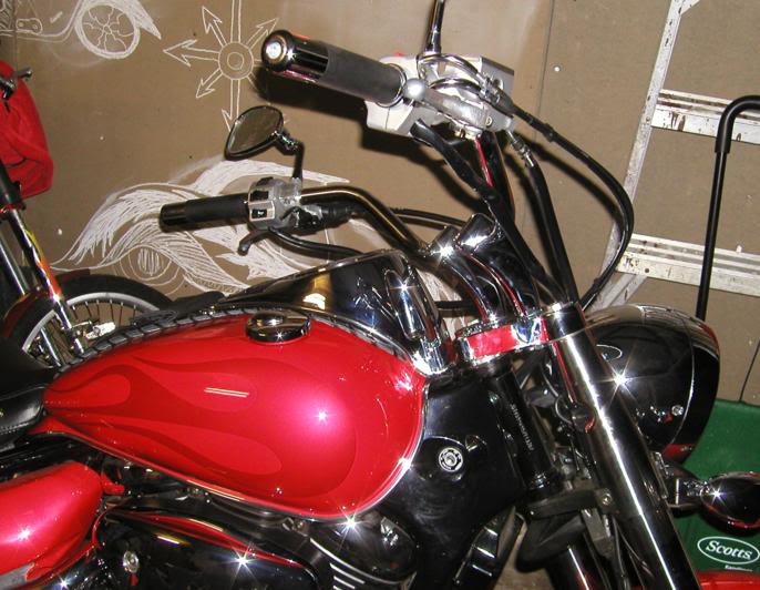 * Mistress K's adventure in modifying a Suzuki Intruder C50 / C800 * 51