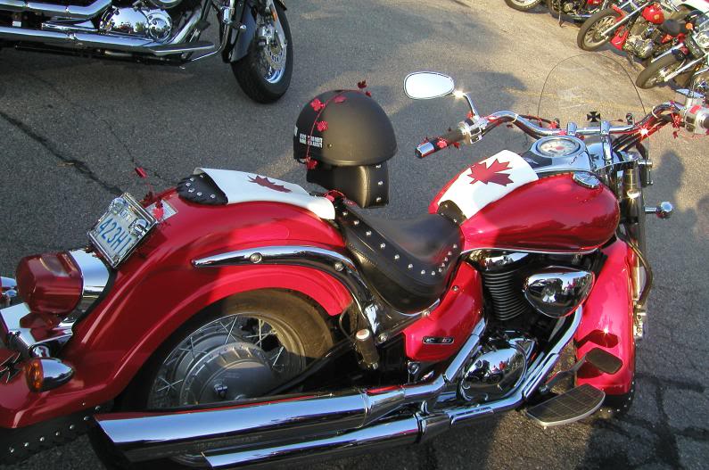 * Mistress K's adventure in modifying a Suzuki Intruder C50 / C800 * 87