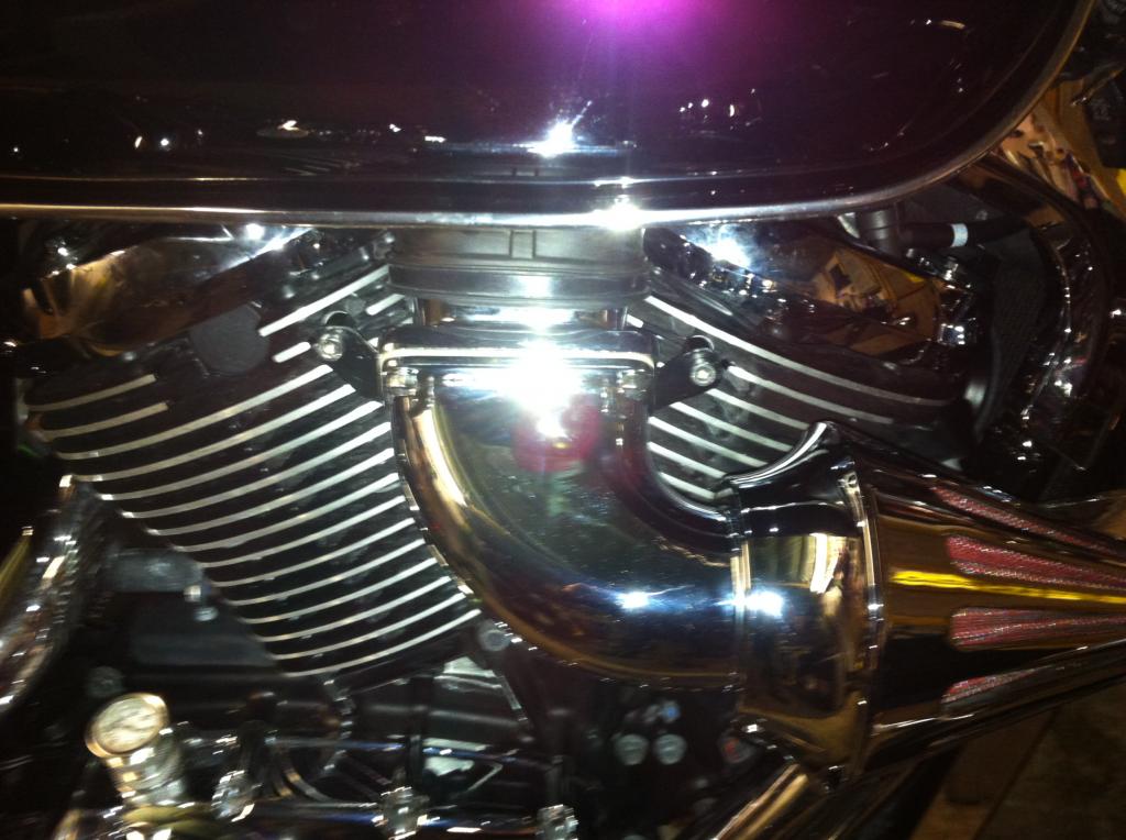 Chromed Spiked Cone Air Filter From Suzuki M109 - C800 Conversion IMG_0993_zpsa899bda8