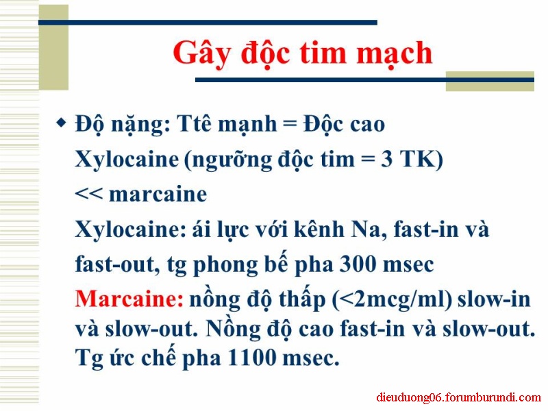 Biến chứng trong gây tê ! Slide14