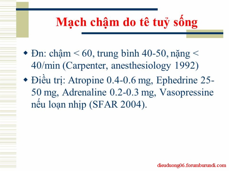 Biến chứng trong gây tê ! Slide20