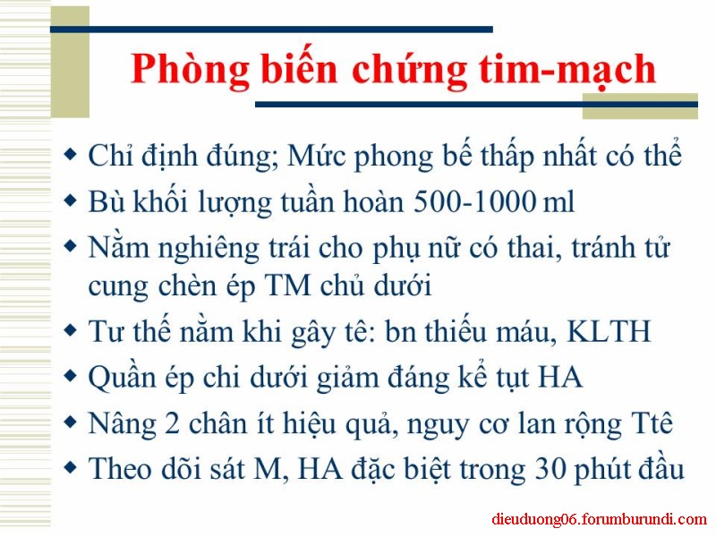 Biến chứng trong gây tê ! Slide21