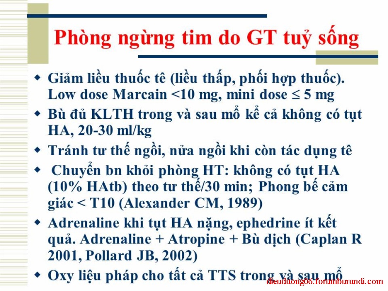 Biến chứng trong gây tê ! Slide25