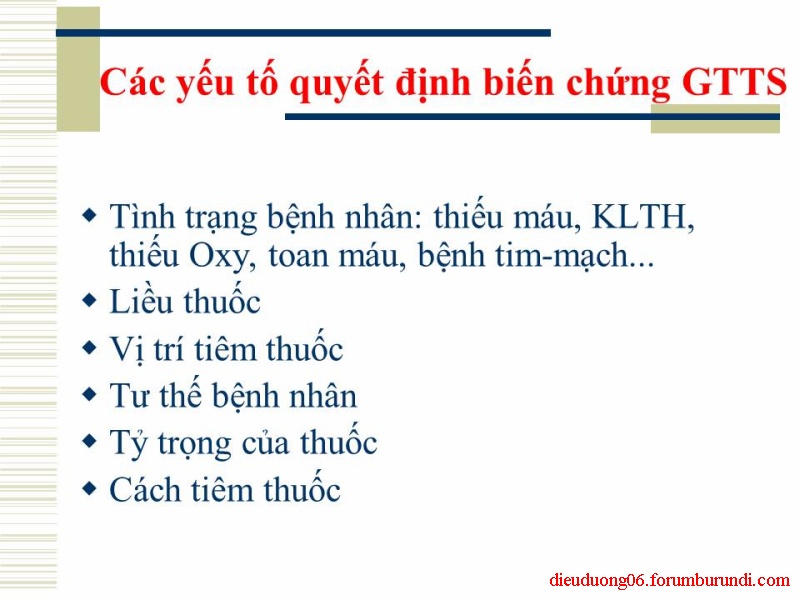 Biến chứng trong gây tê ! Slide27