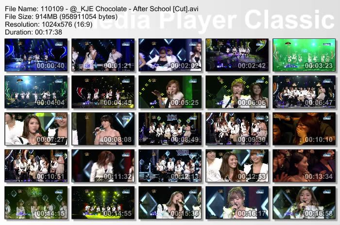 |Show| 110109 KimJungEun's Chocolate After School Cut 110109-_KJEChocolate-AfterSchoolCutavi