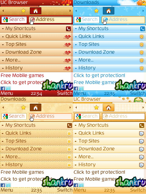 4 Spesial new UcThemes for Ucbrowser v8.0/8.1/v8.2 s60v3 Shankru_ucthemes