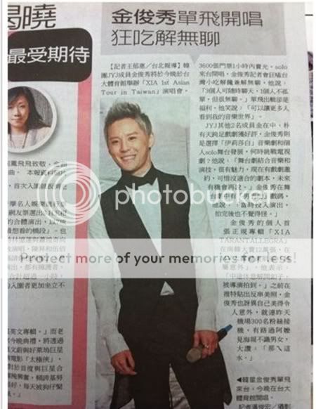 FOTOS "Junsu en un periodico de Tawan" (23/06/2012) 0101