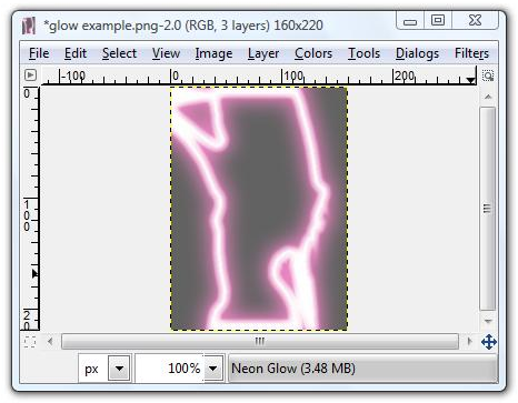 GIMP Tutorial Archive Glow4